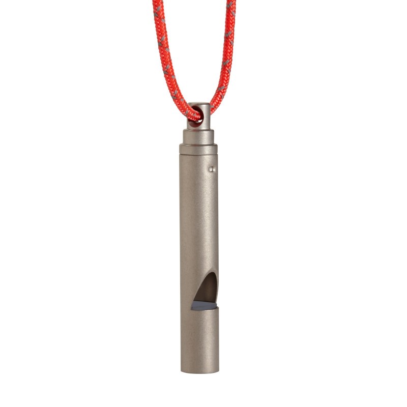 Sifflet électronique avec lanière, lampe de poche SOS, ceinture de sifflet  d'urgence, haute tension, extérieur, camping, randonnée, 125dB, 1 pièce